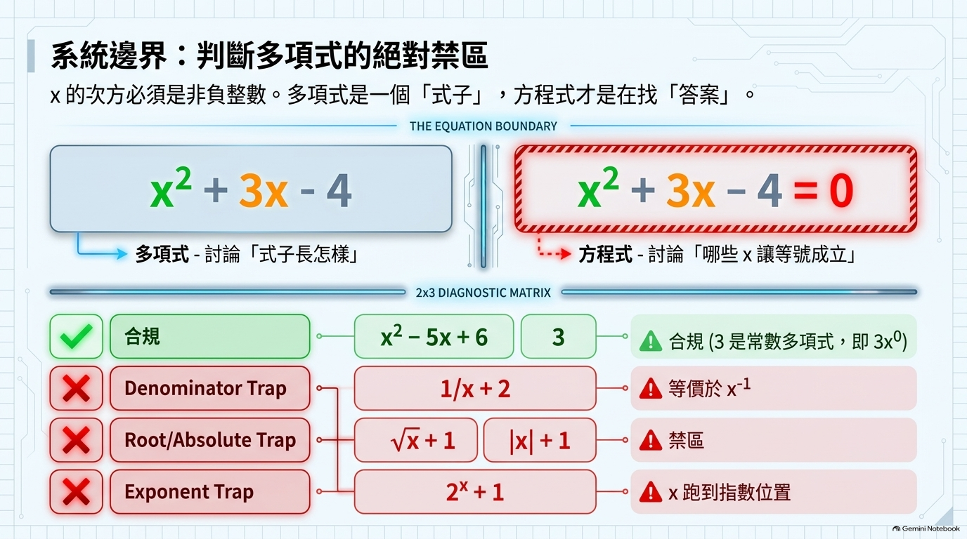 圖解｜多項式的邊界